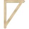 Ekena Millwork Traditional Arts & Crafts Rough Sawn Bracket, Douglas Fir, 4"W x 34"D x 46"H BKT04X34X46TRA03RDF - alternate 3